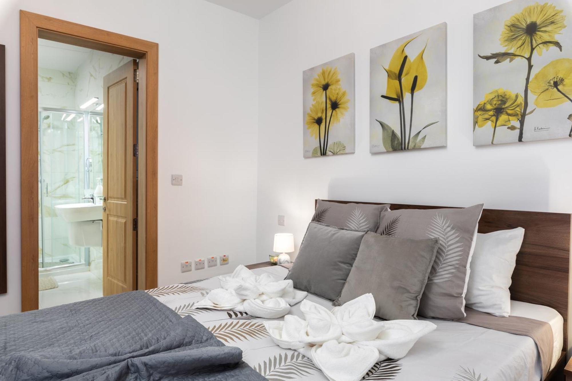 Modern 2Br Stylish Apartment With 2 Balconies - Close To St Julian'S & Sliema & Yacht Marina Pietà 外观 照片